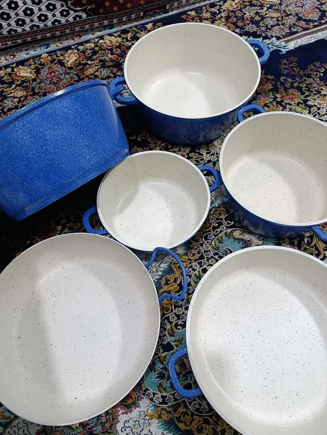 فروش سرویس قابلمه بازسازی شده|ظروف پختوپز|فومن, |دیوار