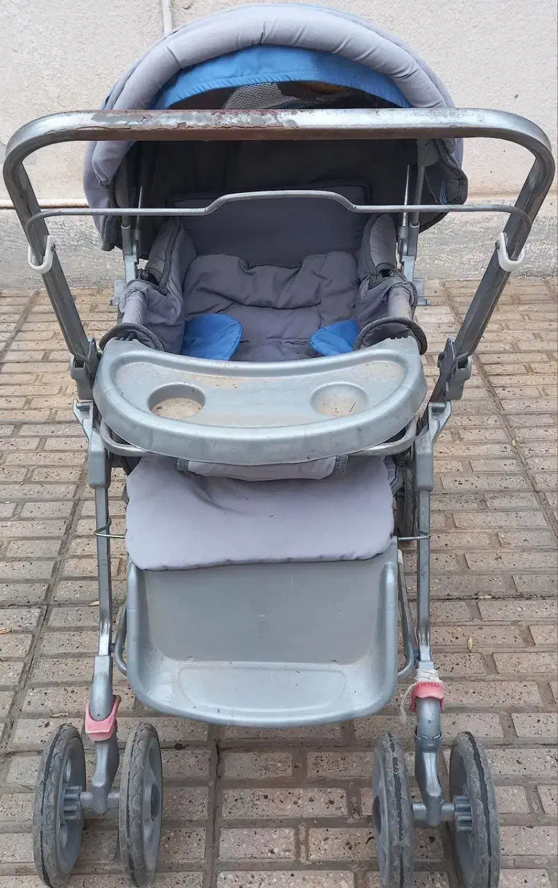 کالسکه ابی طوسی|کالسکه و لوازم جانبی|قوچان, |دیوار