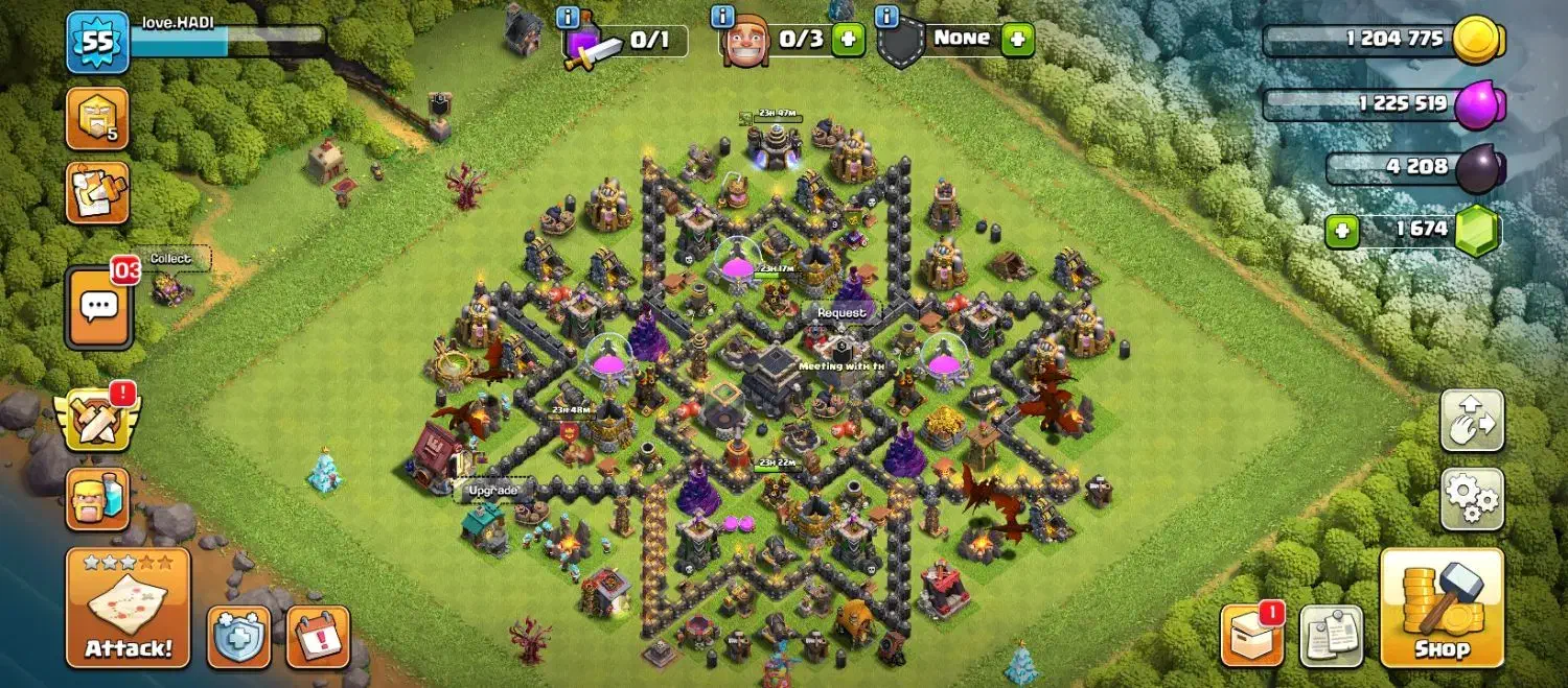 کلش آف کلنز|کنسول، بازی ویدئویی و آنلاین|چالدران, |دیوار