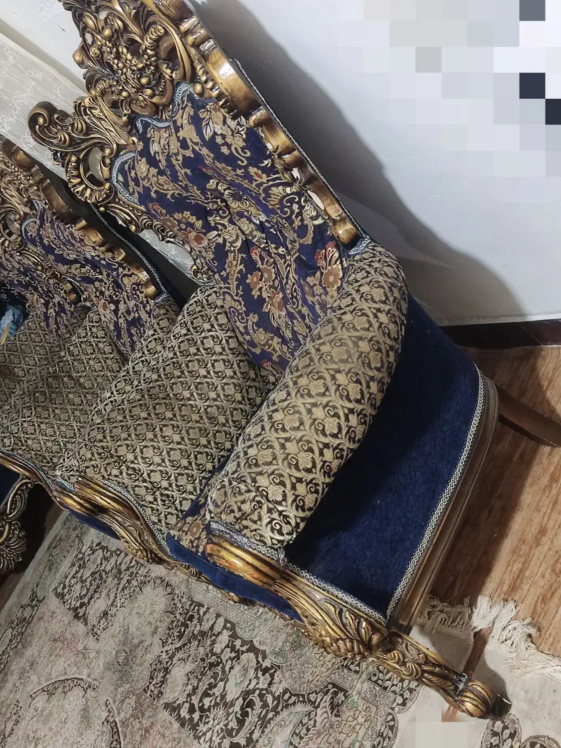 مبل ۹ نفره به اضافه یک میز وسط و دو میز عسلی|مبلمان خانگی و میز عسلی|ساری, |دیوار