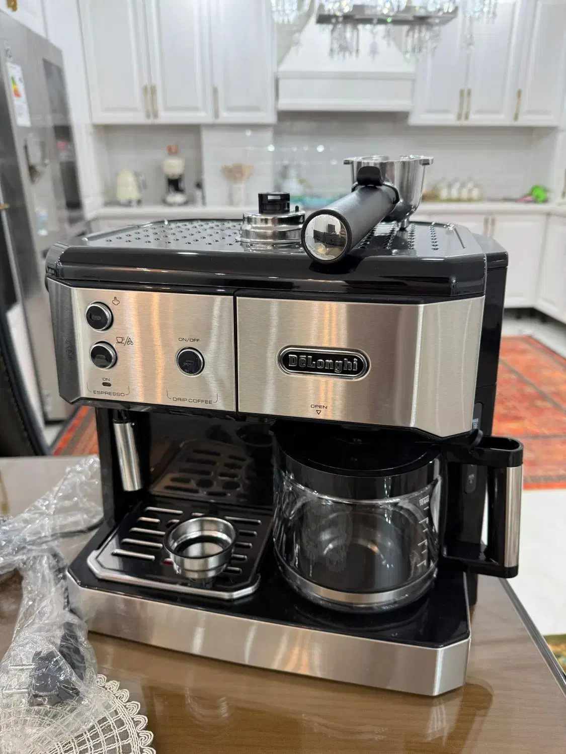 اسپرسو ساز دلونگی مدل BCO421.S|سماور، چای‌ساز، قهوه‌ساز|تهران, خزانه|دیوار