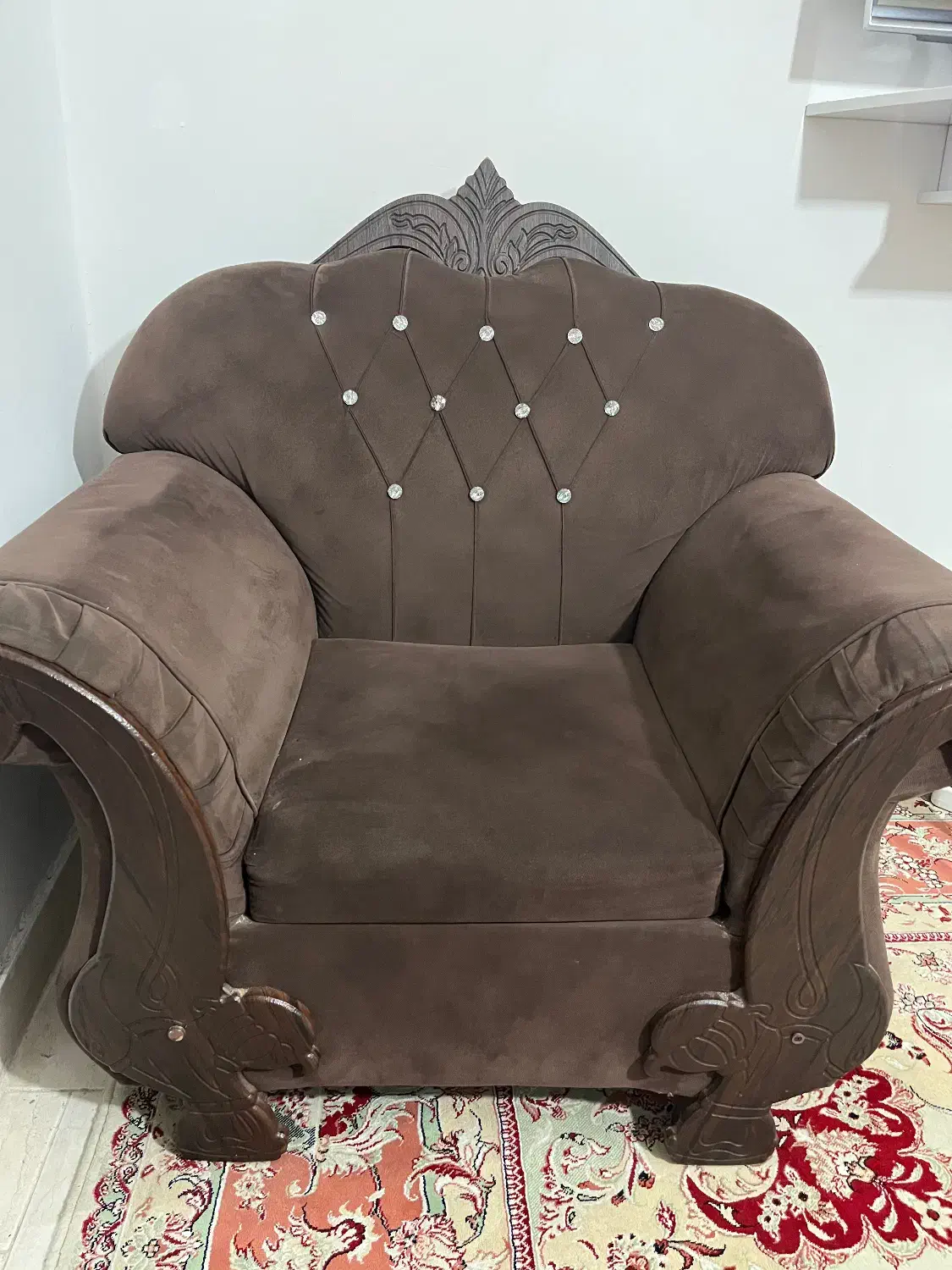 مبل راحتی۸نفره|مبلمان خانگی و میز عسلی|لاهیجان, کوی خزر|دیوار