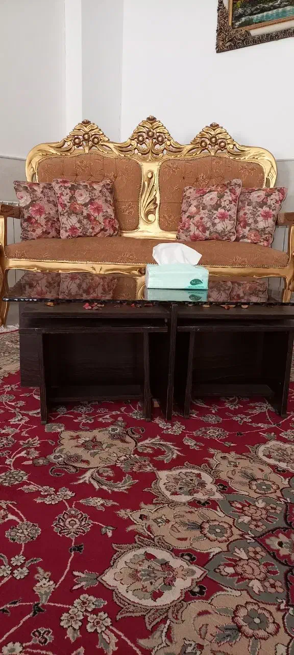 مبل سلطنتی 9 نفره|مبلمان خانگی و میز عسلی|رفسنجان, |دیوار