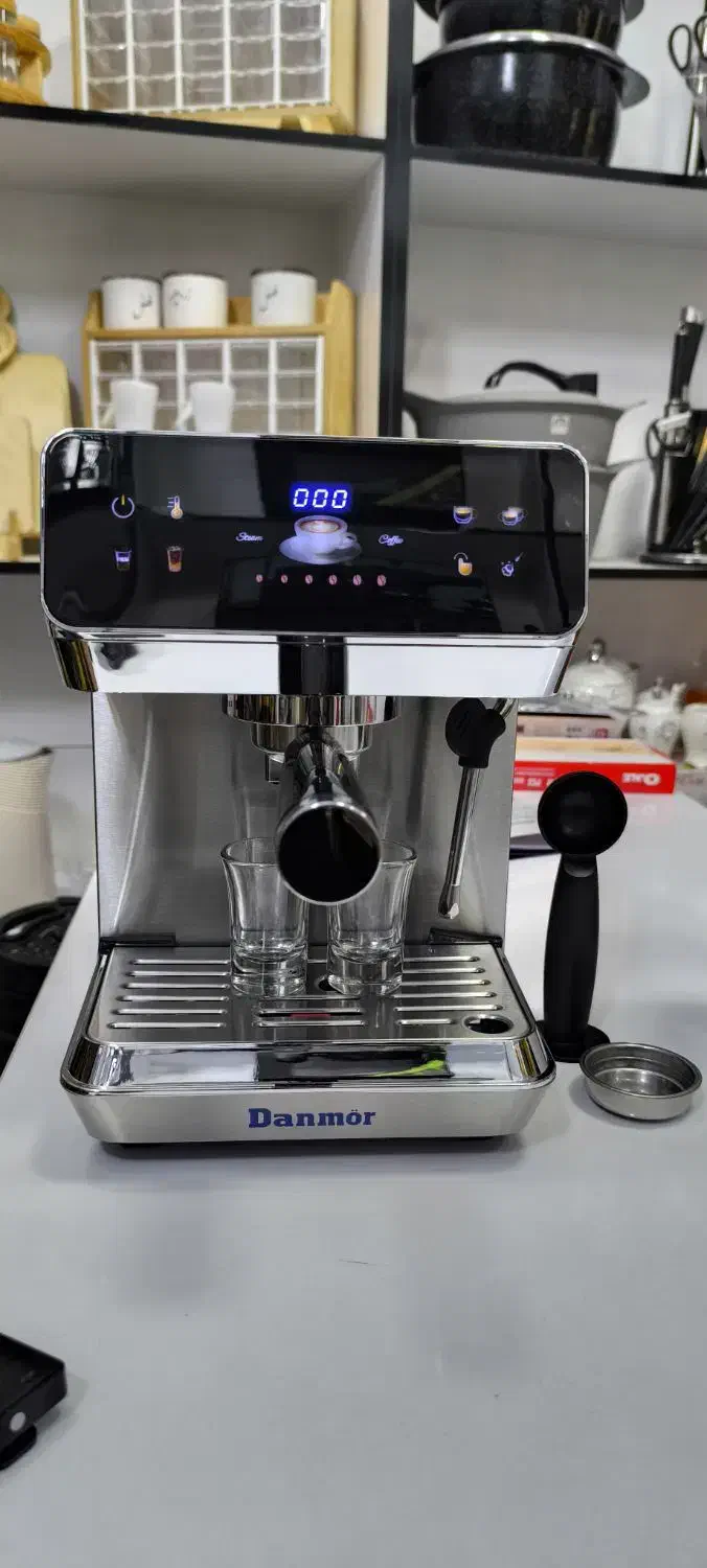 قهوه ساز دانمور  نیمه صنعتی.|سماور، چای‌ساز، قهوه‌ساز|خرم‌آباد, |دیوار