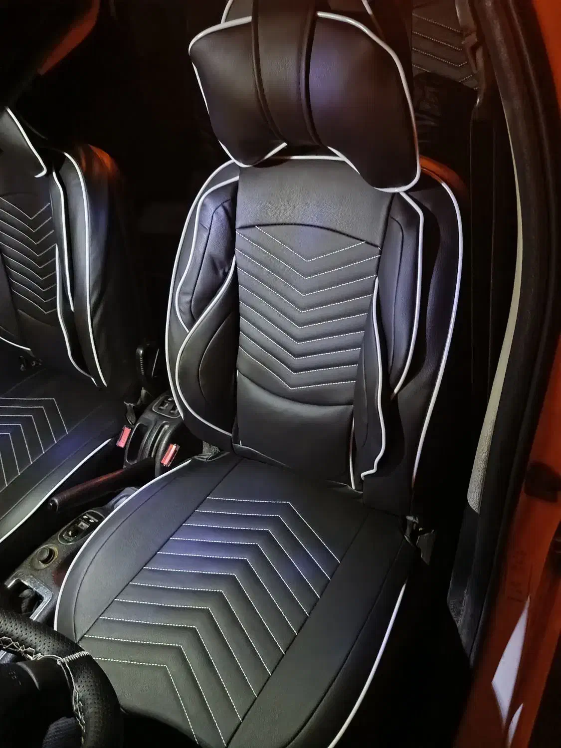 روکش صندلی ۲۰۶طبی ۱۲تیکه نو فول چرم|قطعات یدکی و لوازم جانبی|گرگان, |دیوار