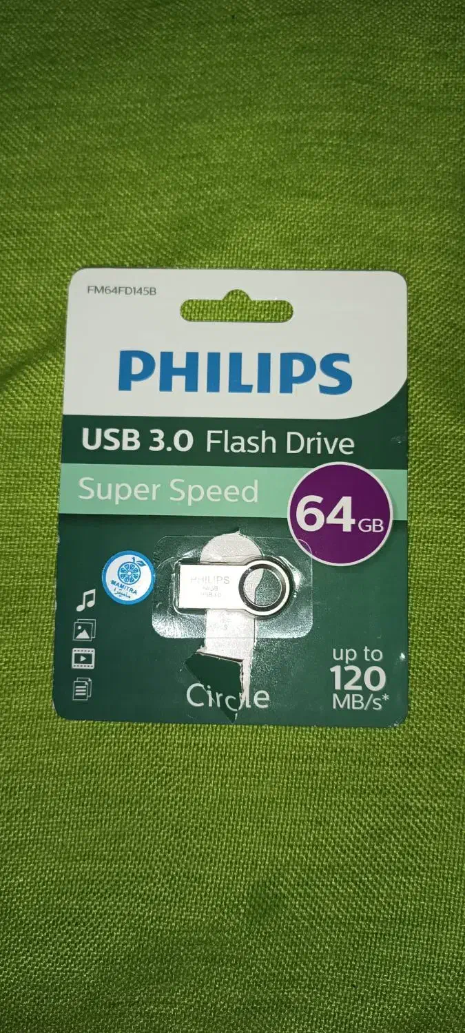 فلش 64 گیگ USB 3 فیلیپس|لوازم جانبی موبایل و تبلت|گرگان, |دیوار