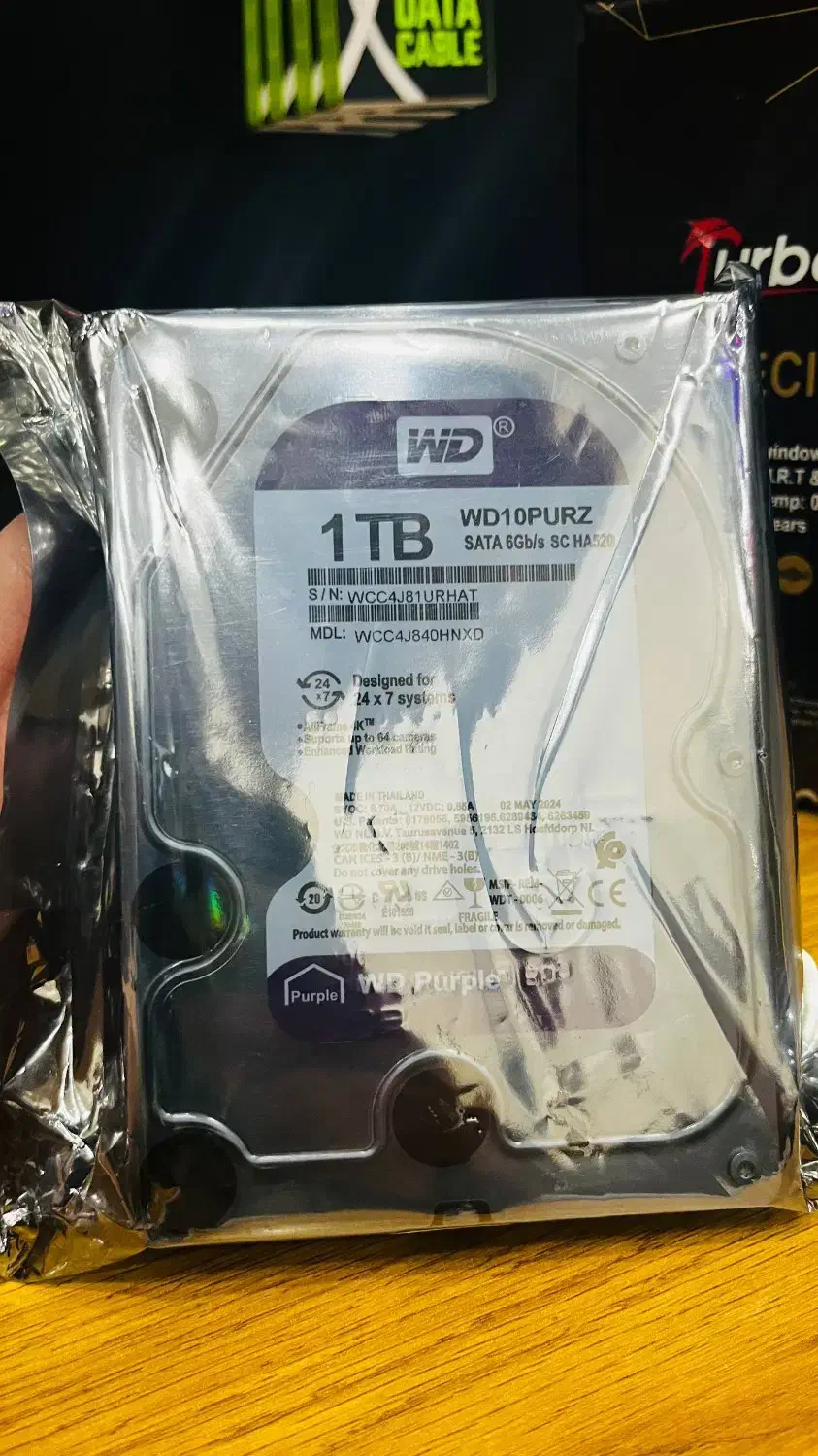 وسترن دیجیتال بنفش|قطعات و لوازم جانبی رایانه|اردکان, |دیوار