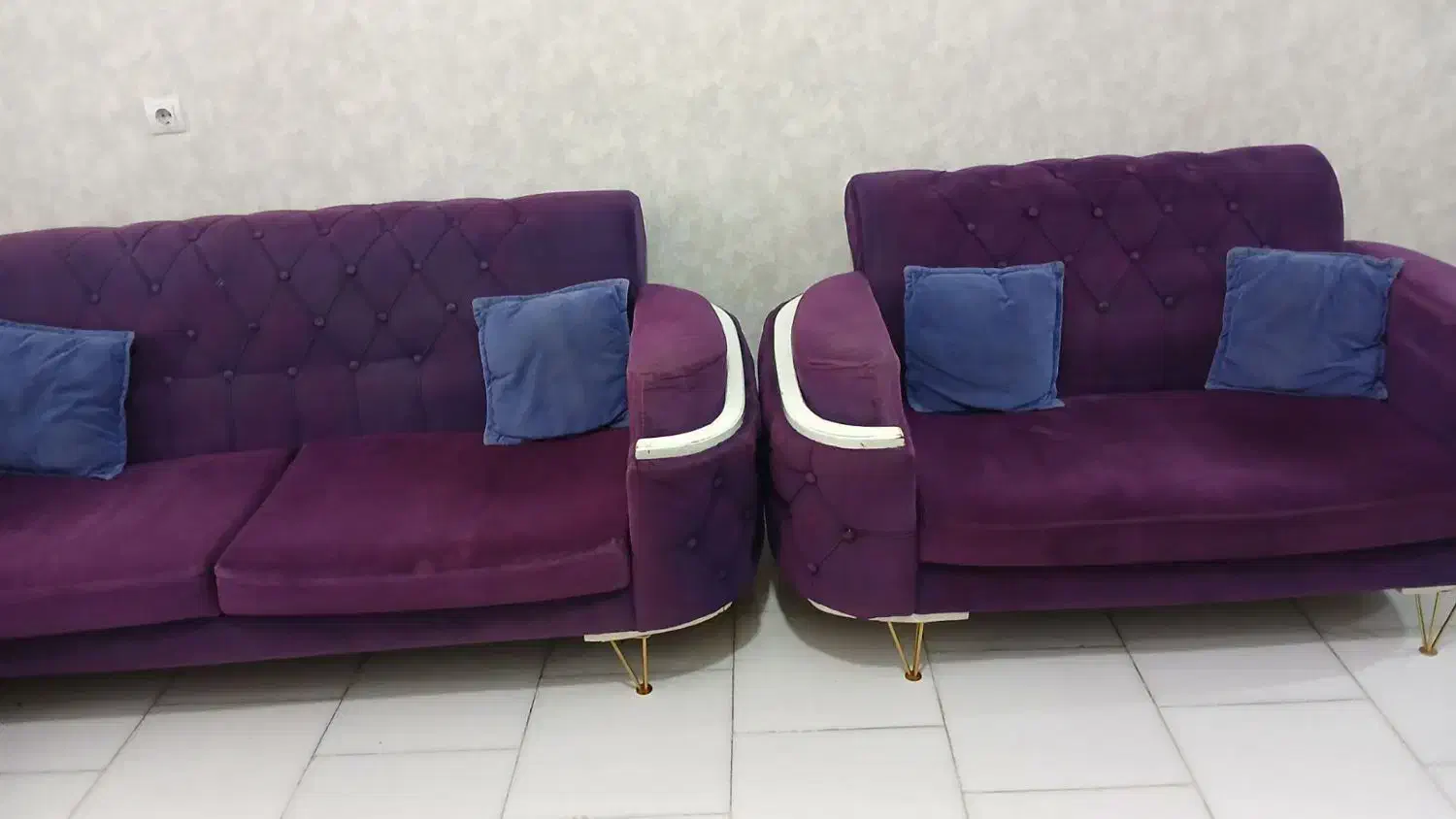 مبل ،پرده|مبلمان خانگی و میز عسلی|هشتگرد, شهرک دانش|دیوار