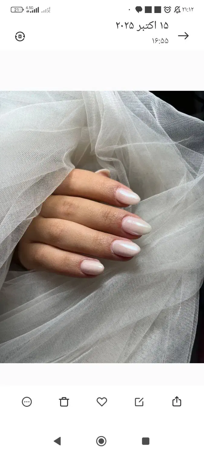 کاشت ژل ۲۸۰ژلیش ۲۰۰|خدمات آرایشگری و زیبایی|قرچک, باقرآباد|دیوار