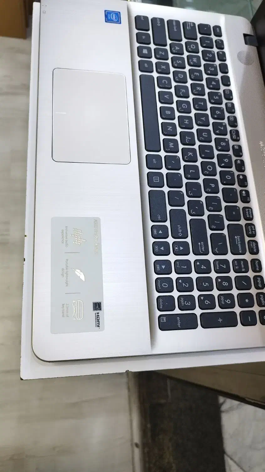 لپتاپ ایسوس بسیار تمیز و در حد مناسب امور روزمره|رایانه همراه|تبریز, |دیوار