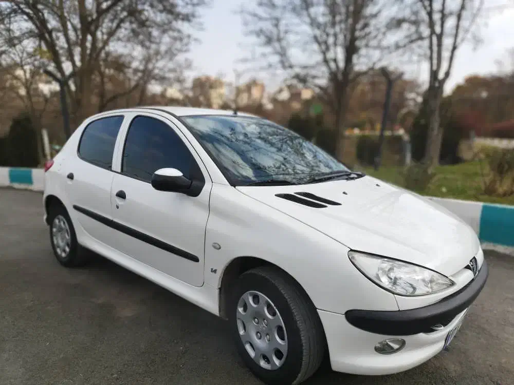 ۲۰۶سفید۸۸درحد تیپ ۲|خودرو سواری و وانت|بوکان, |دیوار