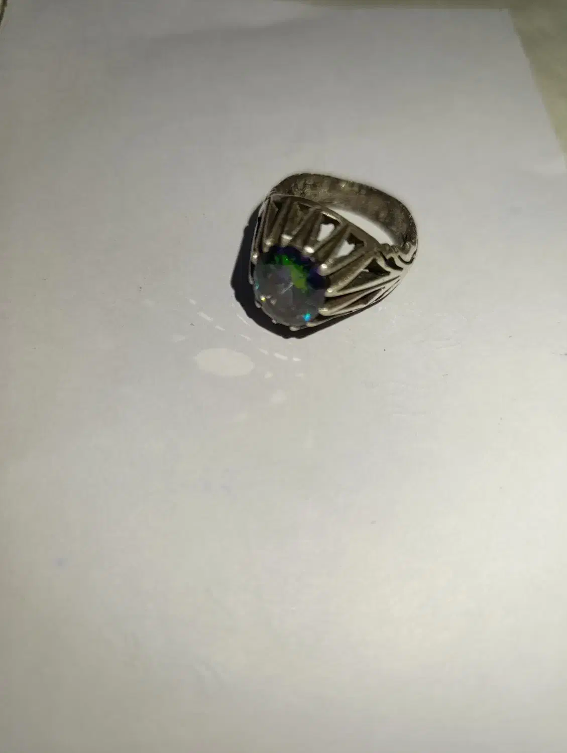 فروش انگشتر نقره و برنج یاقوت خاص|جواهرات|لاهیجان, شهید آوینی|دیوار