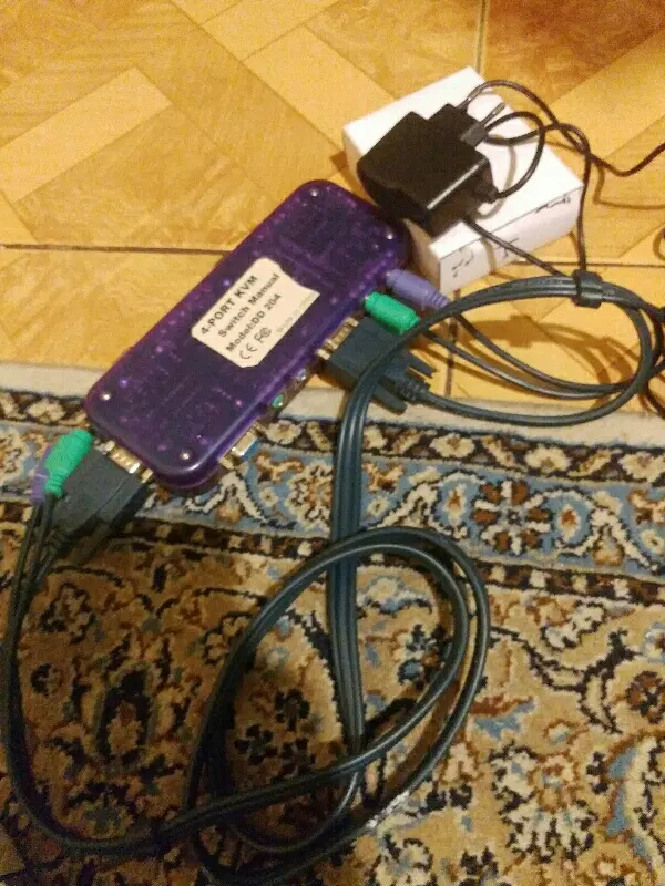 kvm switch 4 port|قطعات و لوازم جانبی رایانه|تهران, شهران شمالی|دیوار