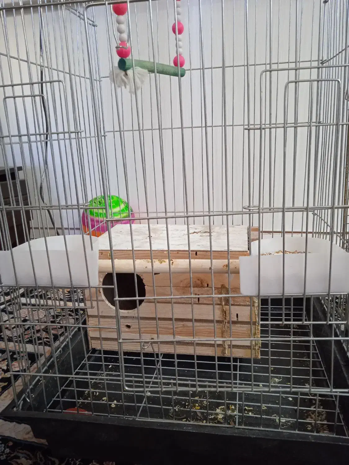قفس پرنده بالونه وتاب وغذاخوری|لوازم جانبی حیوانات|تهران, امام زاده عبدالله|دیوار