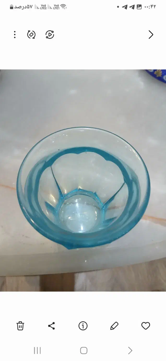 دو لیوان روسی آبی و شکلاتی مارک دار|کلکسیون اشیاء عتیقه|تهران, آرارات|دیوار