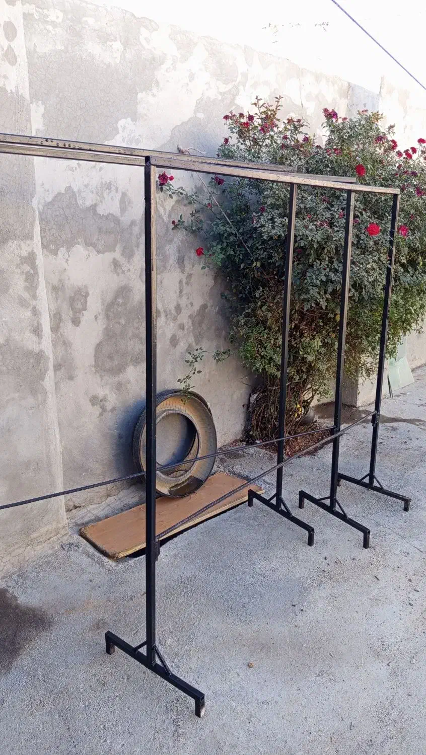 رگال اهنی لباس|بندرخت و رختآویز|یاسوج, |دیوار