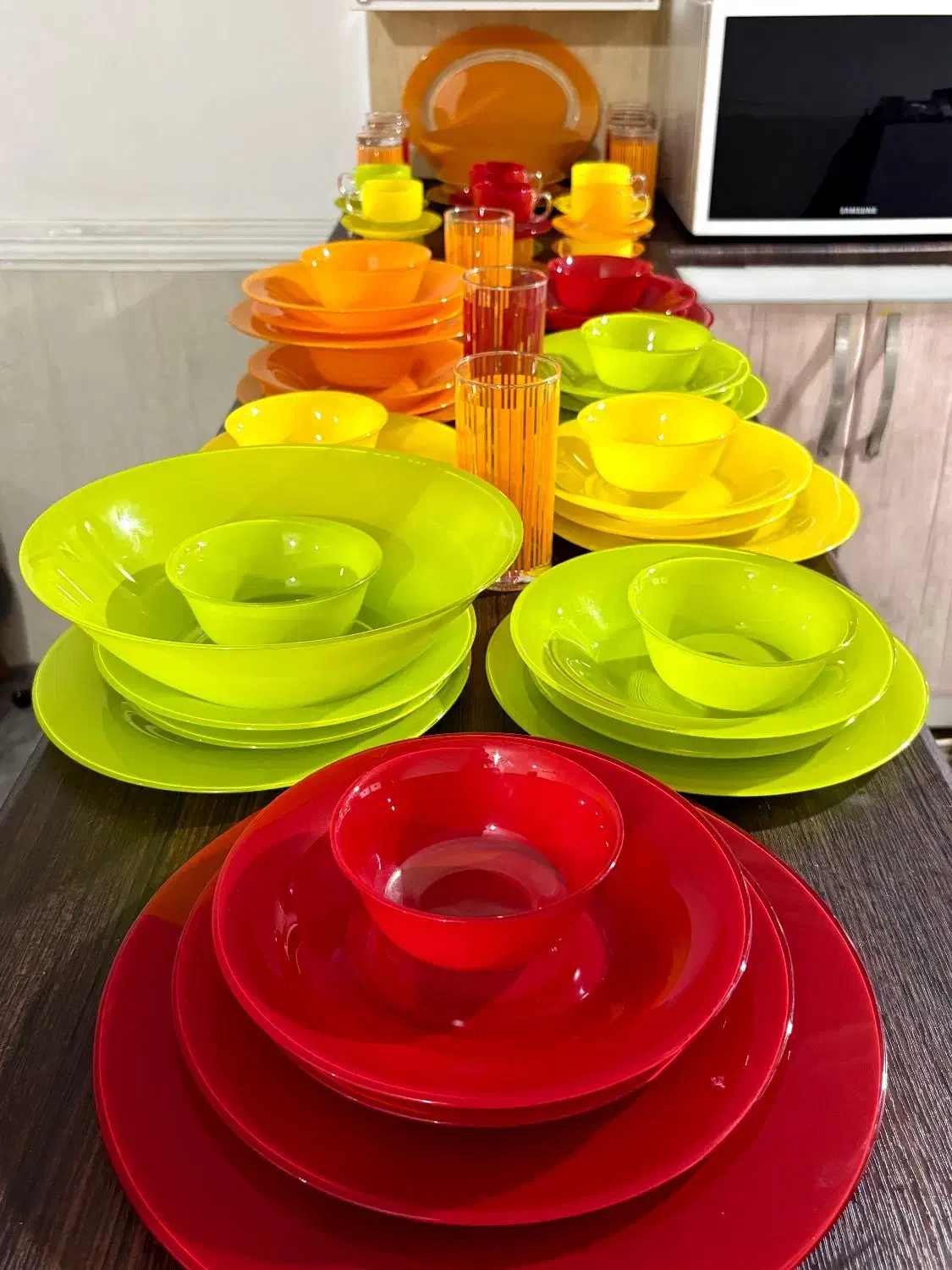 سرویس لومینارک فرانسه اصل|ظروف سرو و پذیرایی|اهواز, کوی ترابری|دیوار