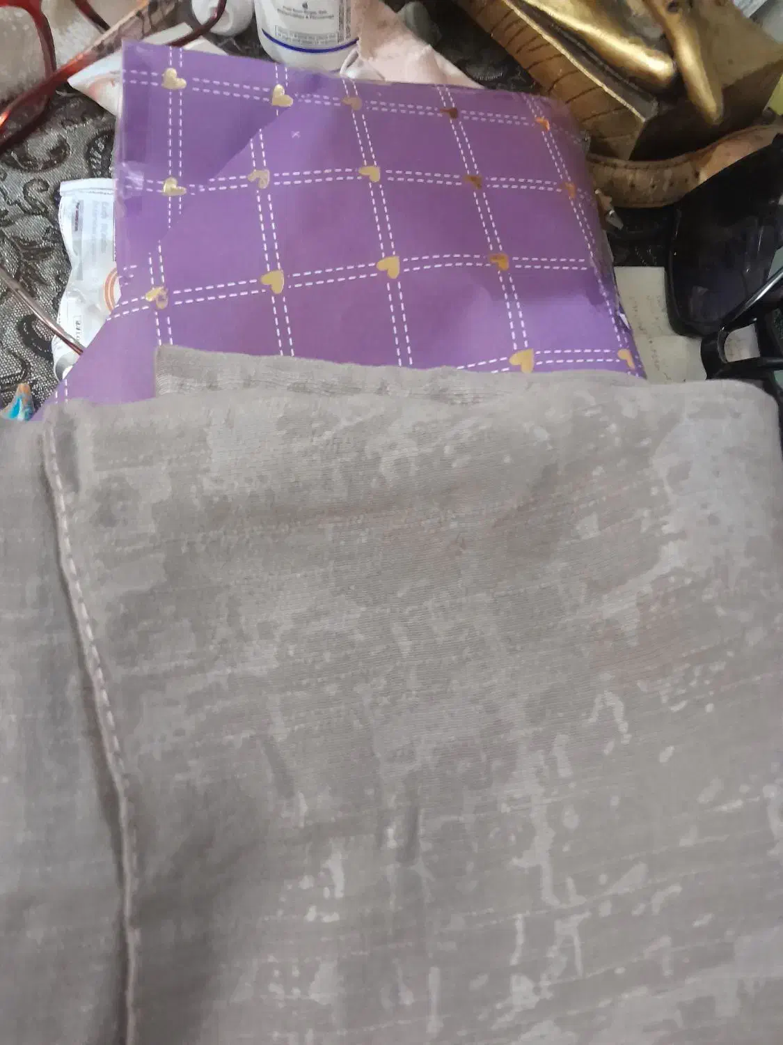 روسری بزرگ امتر و ربع طول و عرض جنس خوب ۴۵۰|لباس|ملارد, |دیوار