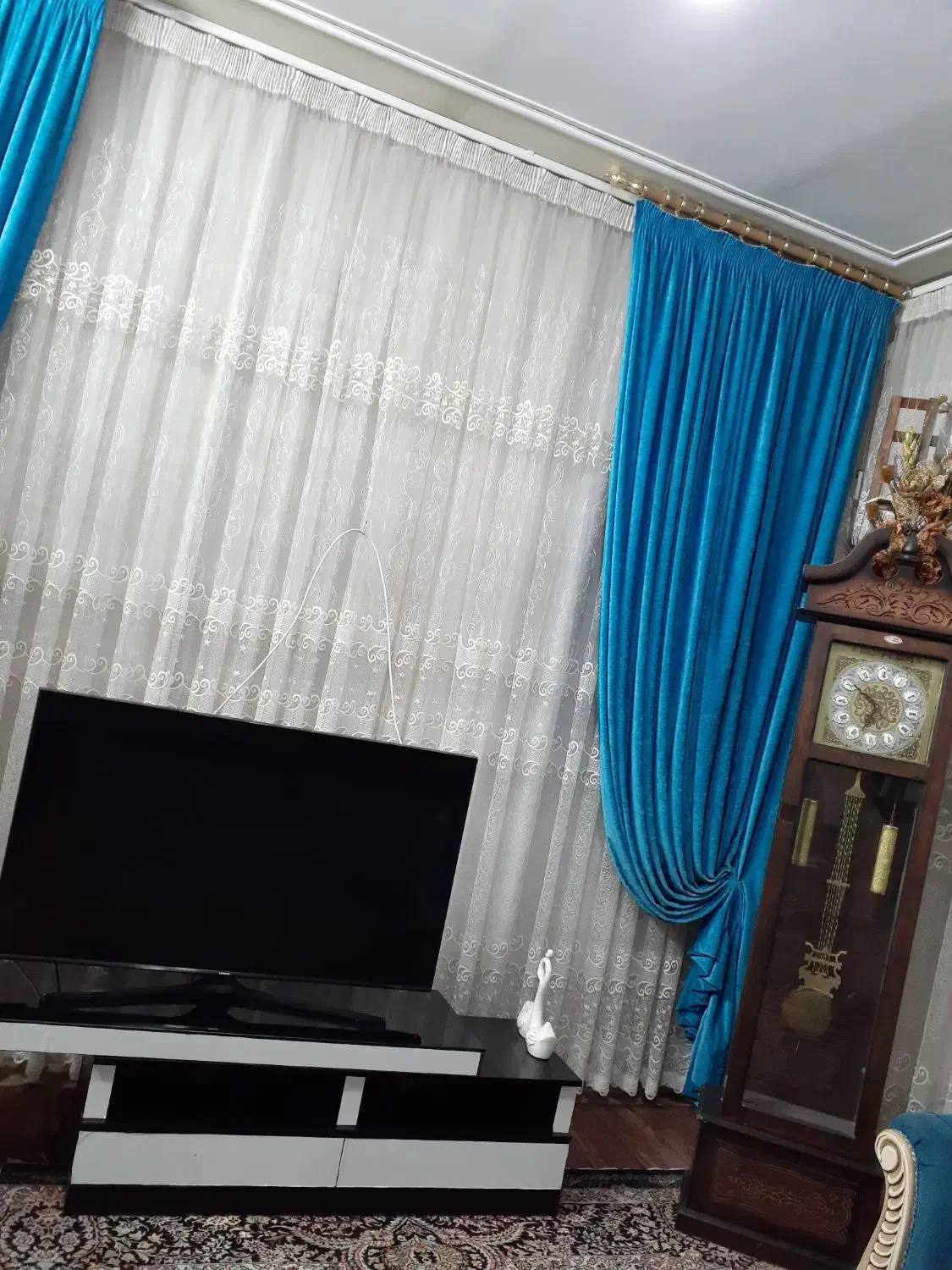 پرده والان دار|پرده، رانر، رومیزی|مشهد, تربیت (صدف)|دیوار