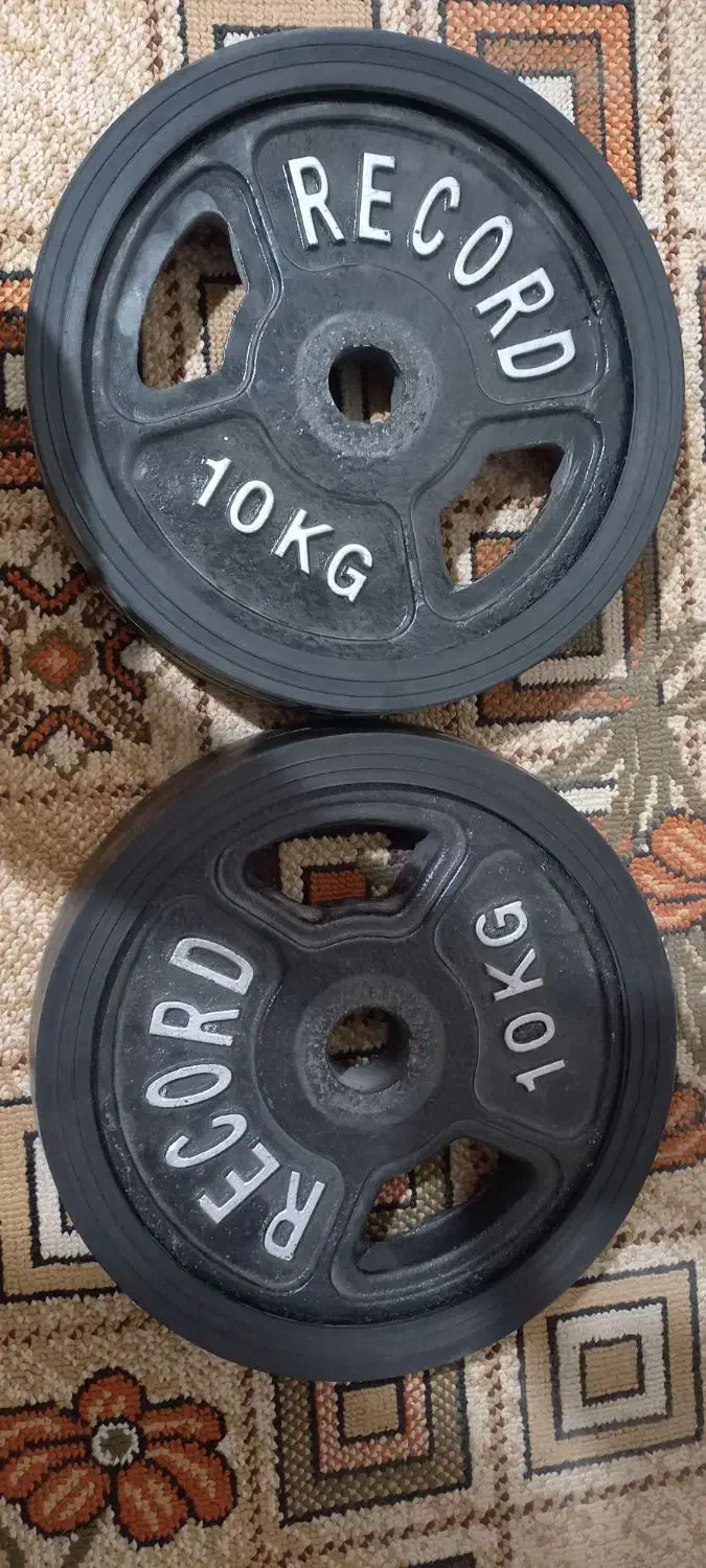 وزنه هالتر و دمبل ۲۰ کلیو|تجهیزات ورزشی|فردیس, شهرک شهید حسینی|دیوار