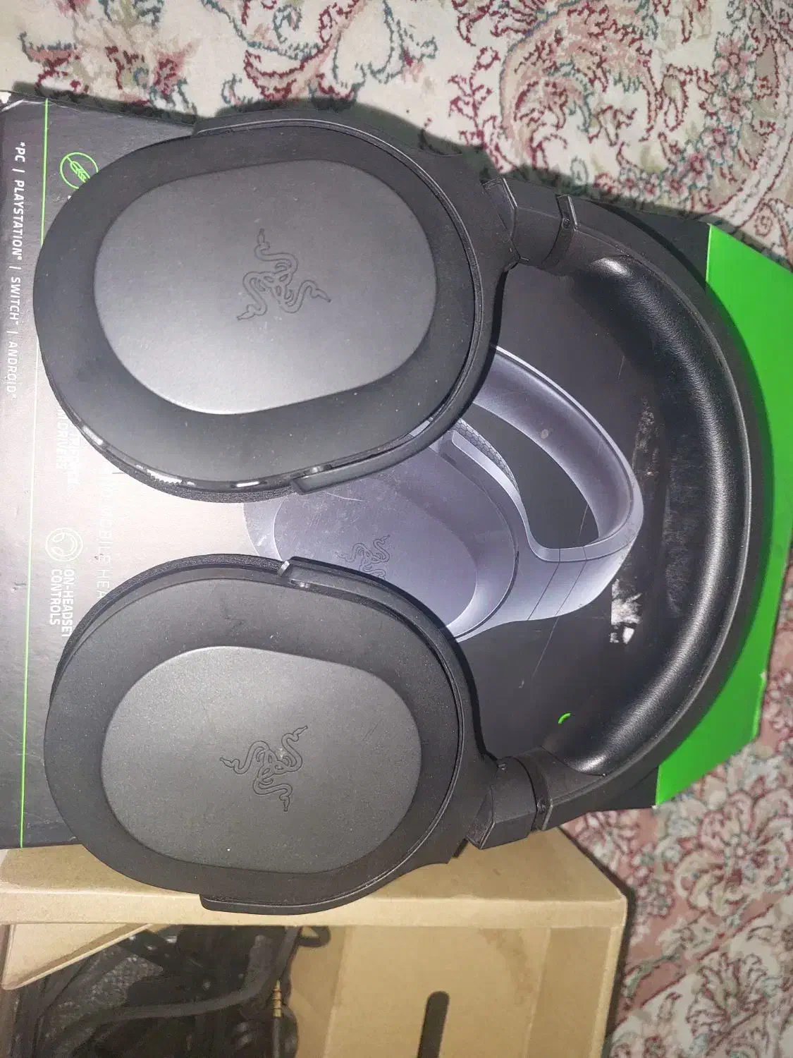 هدفون ریزر باراکودا ایکس|قطعات و لوازم جانبی رایانه|رشت, منظریه|دیوار