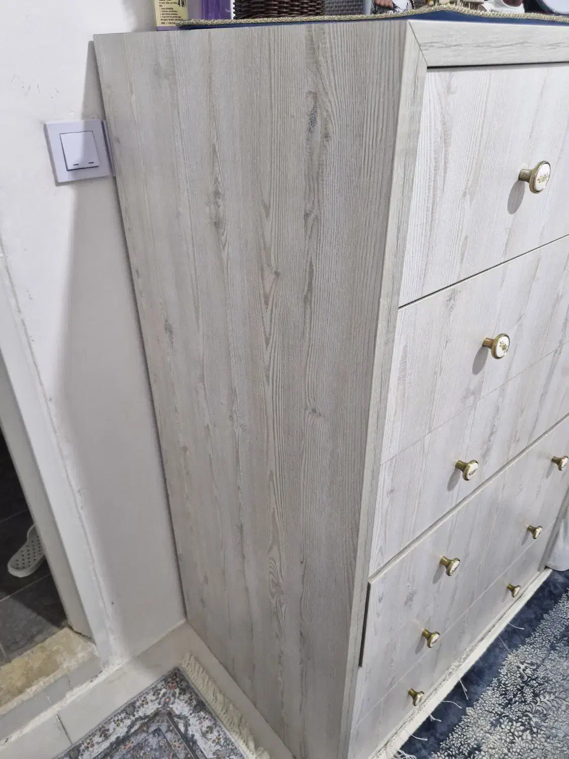 دراور ۷ کشو تمام mdf|جاکفشی، کمد، دراور|شهریار, رضی آباد بالا|دیوار