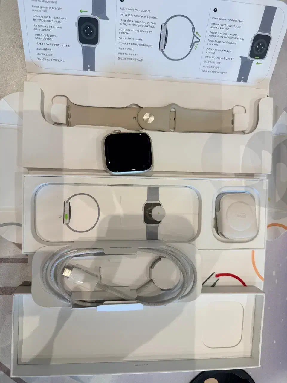 اپل واچ سری ۹ فقط باکس باز شده .|ساعت|سنندج, |دیوار