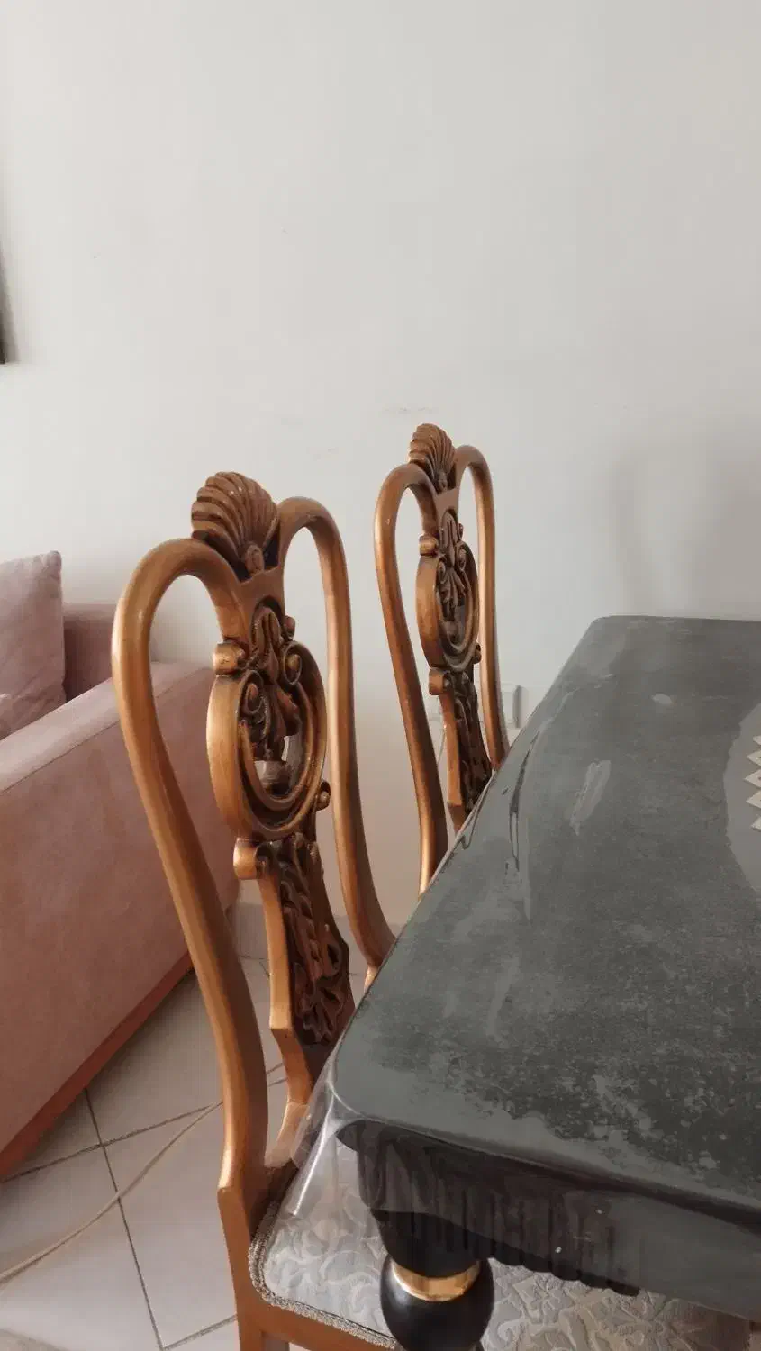 میزناهار خوری ۴ نفر در حد نو|میز و صندلی غذاخوری|مشهد, شهرک رازی (شهرک غرب)|دیوار