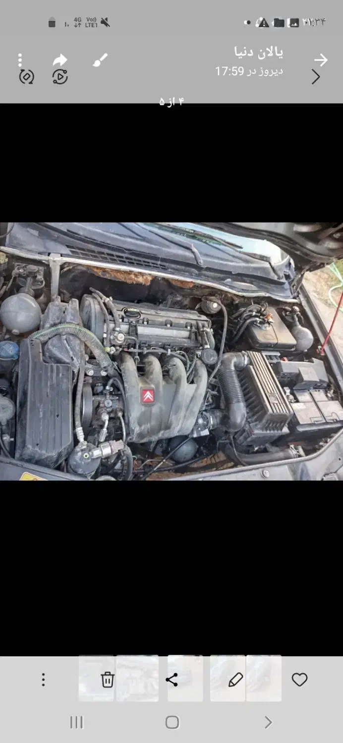 زانتیا ۲۰۰۰مدل ۸۷|خودرو سواری و وانت|جیرفت, |دیوار