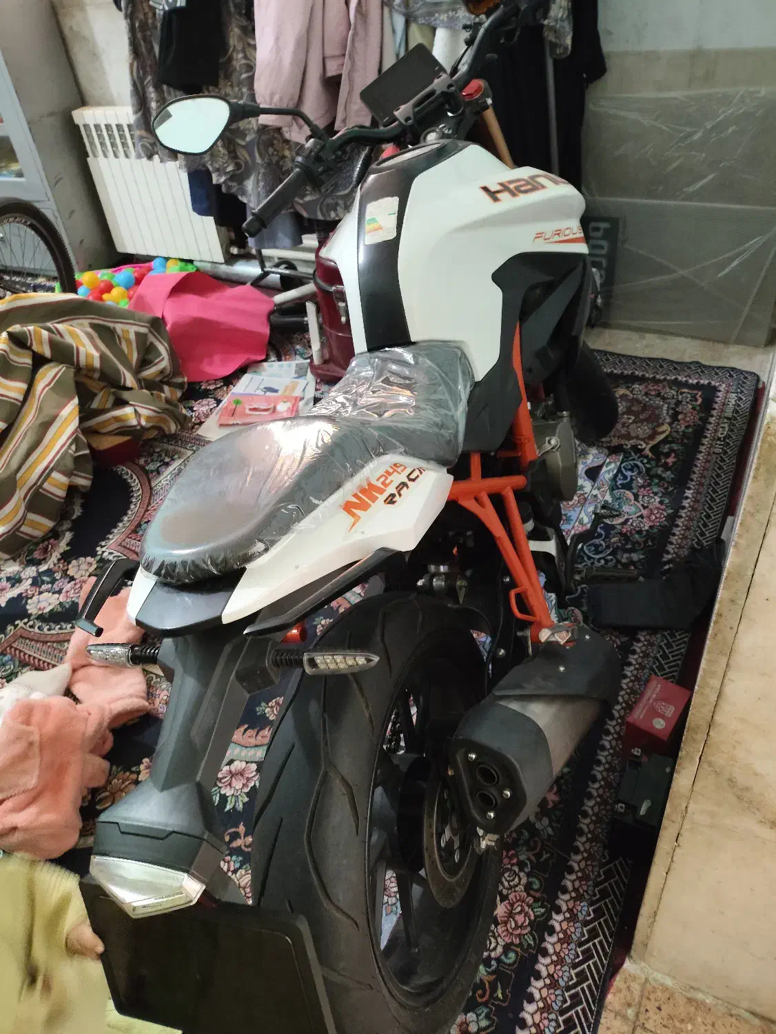 موتور هانوی 250cc|موتورسیکلت|زرند, |دیوار