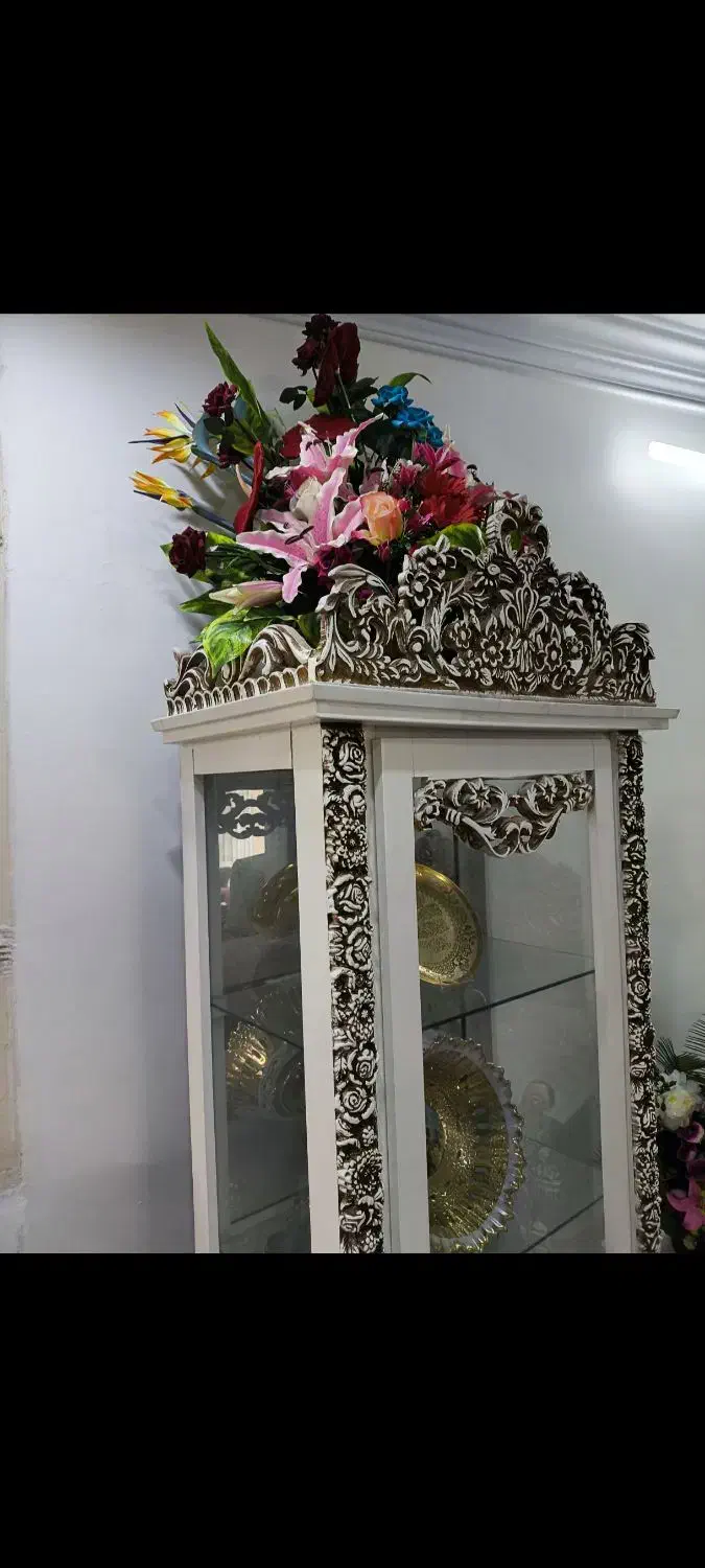 بوفه قد بلند|بوفه، ویترین، کنسول|پاکدشت, شهرک انقلاب|دیوار