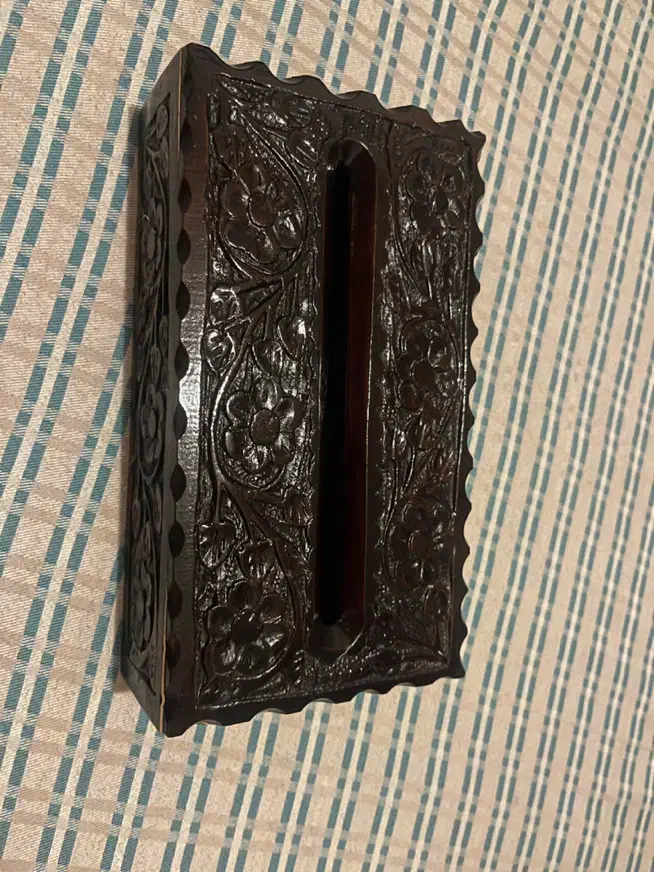 جا دستمال کاغذی چوبی دست ساز|صنایع دستی و سایر لوازم تزئینی|تهران, صادقیه|دیوار