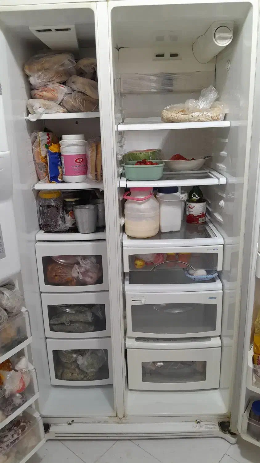 یخچال ساید ال جی|یخچال و فریزر|گرگان, |دیوار