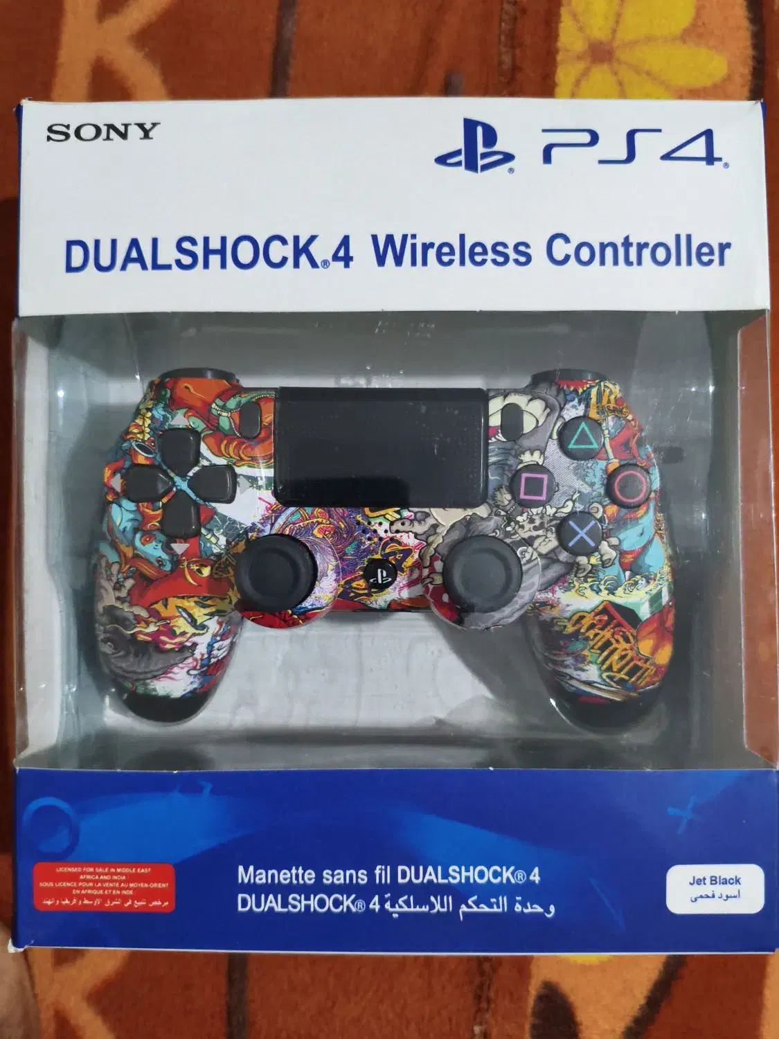 دسته بازی با طرح خاص و کمیاب PS4|کنسول، بازی ویدئویی و آنلاین|ارومیه, |دیوار