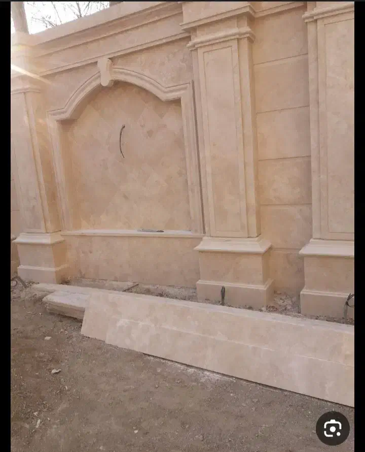 سنگ کاری مدرن با۲۰ سال سابقه ی درخشان|خدمات پیشه و مهارت|قم, انسجام|دیوار