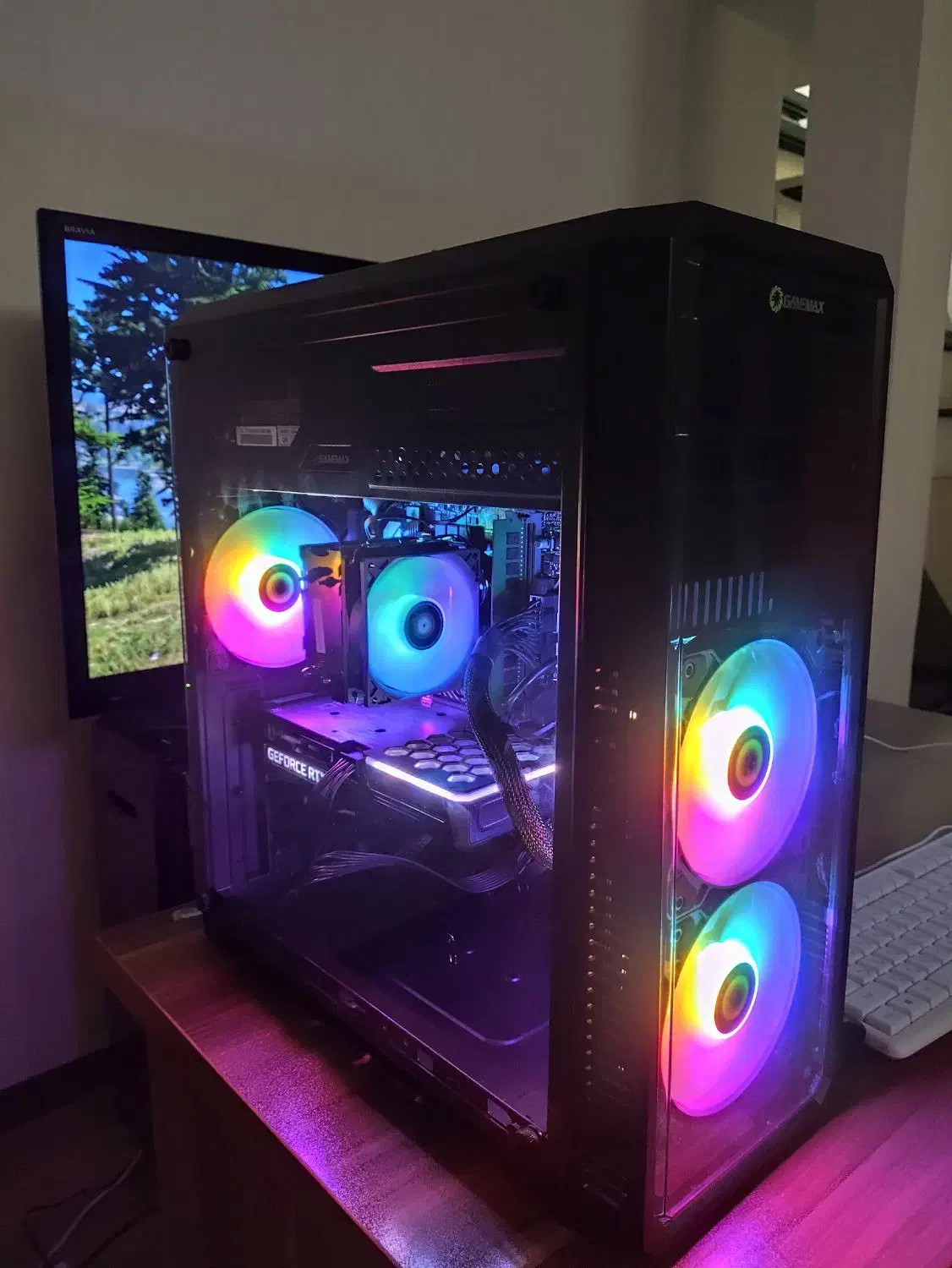 قاب کیس گیمینگ game max|قطعات و لوازم جانبی رایانه|خرم‌آباد, |دیوار