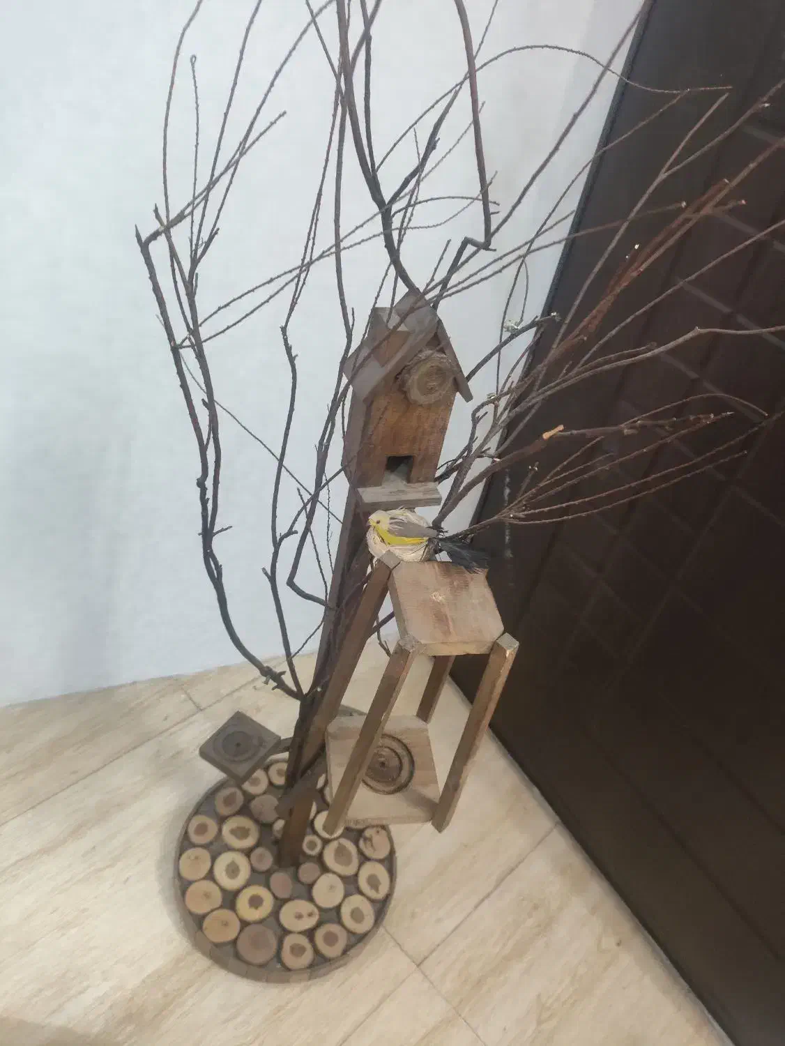 درخت چوبی فانتزی|صنایع دستی و سایر لوازم تزئینی|مشهد, آیت الله کاشانی|دیوار