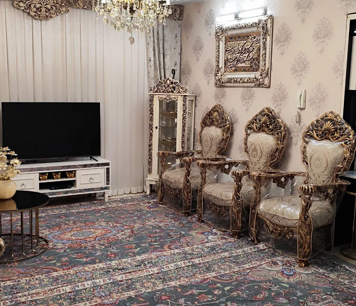 تابلو فرش تمام ام دی اف|تابلو فرش|اسلامشهر, شهرک واوان|دیوار