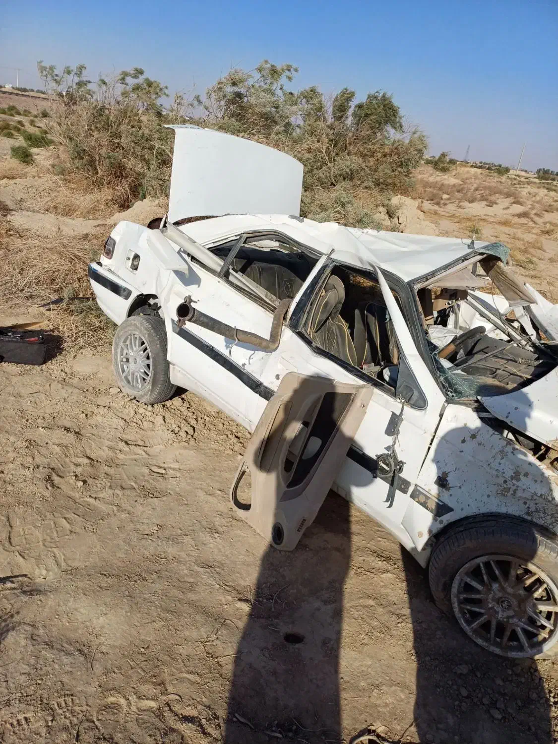 پژو پارس تصادفی|خودرو سواری و وانت|زهک, |دیوار