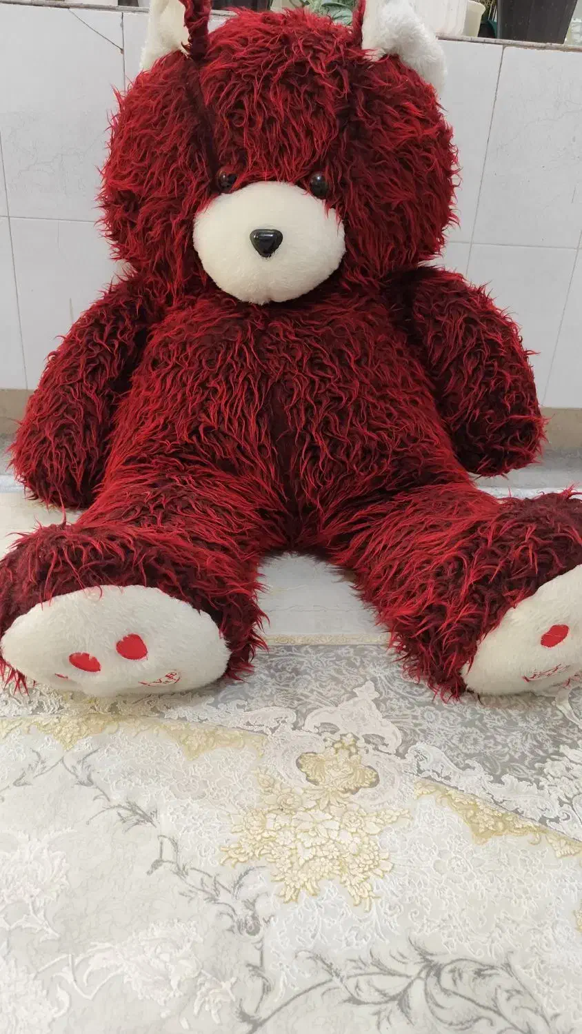 خرس سالم ونو مناسب هدیه روز ولنتاین|اسباب‌‌بازی|شیراز, دست خضر|دیوار