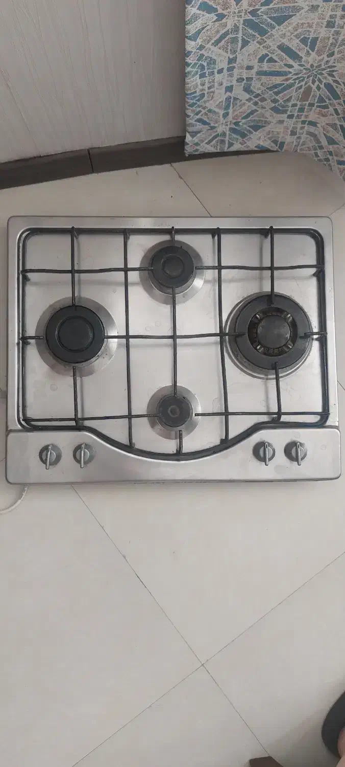 گاز استیل ۴ شعله|اجاق گاز و لوازم برقی پخت‌وپز|کرج, حسن آباد|دیوار