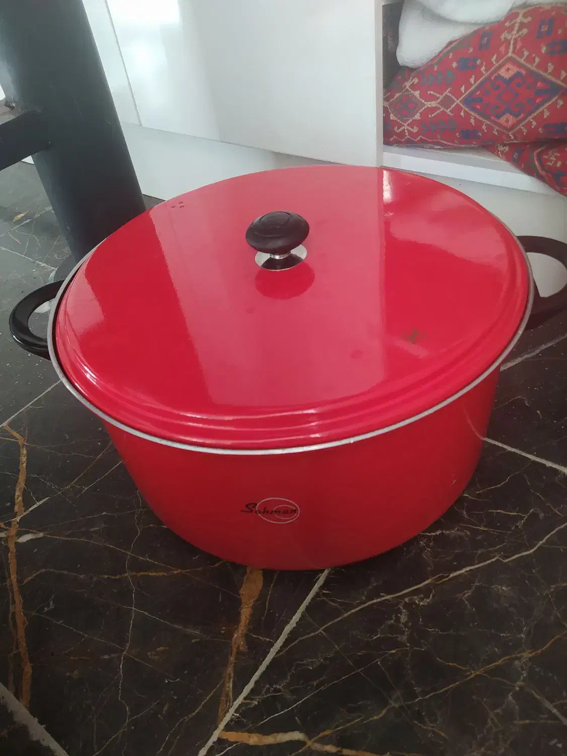 قابلمه تفلون قدیمی سایز 32|ظروف پخت‌وپز|زنجان, |دیوار