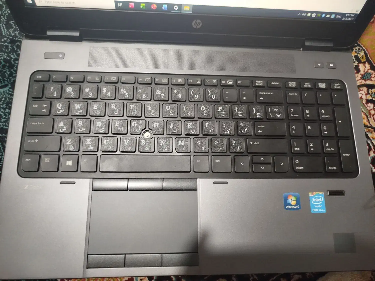 لپ تاپ hp|رایانه همراه|مشهد, گاز|دیوار