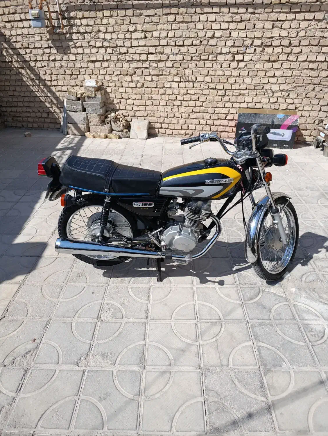 موتور 125کویر|موتورسیکلت|داراب, |دیوار