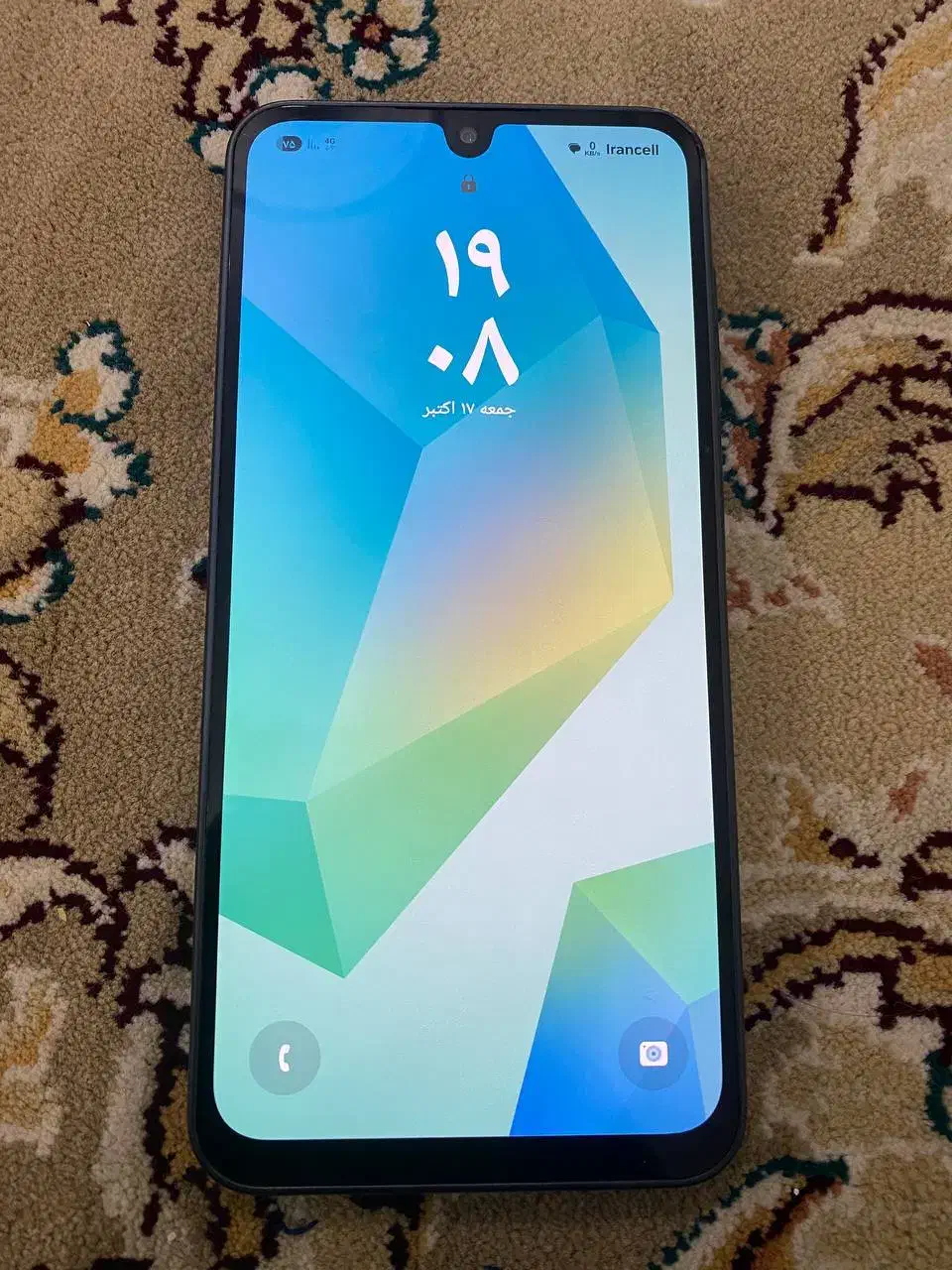 سامسونگ a16|موبایل|نور, |دیوار