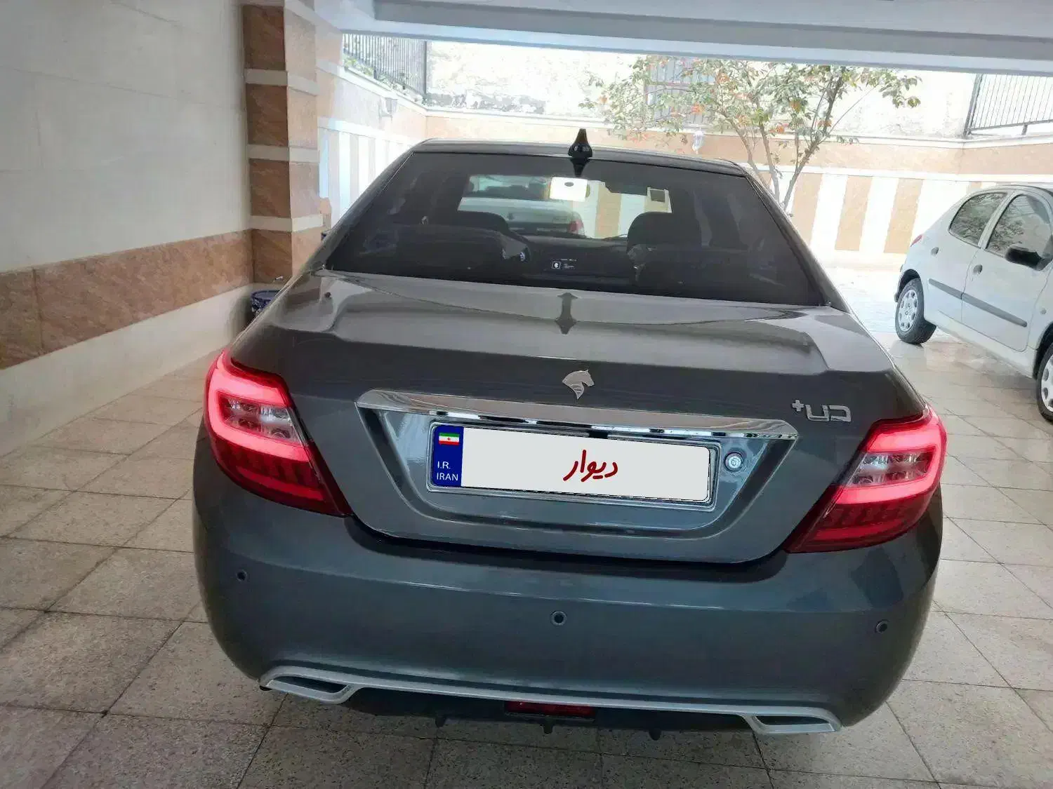 فروش دنا پلاس بدون رنگ بدون خط وخش حتی یک نقطه|خودرو سواری و وانت|قزوین, |دیوار