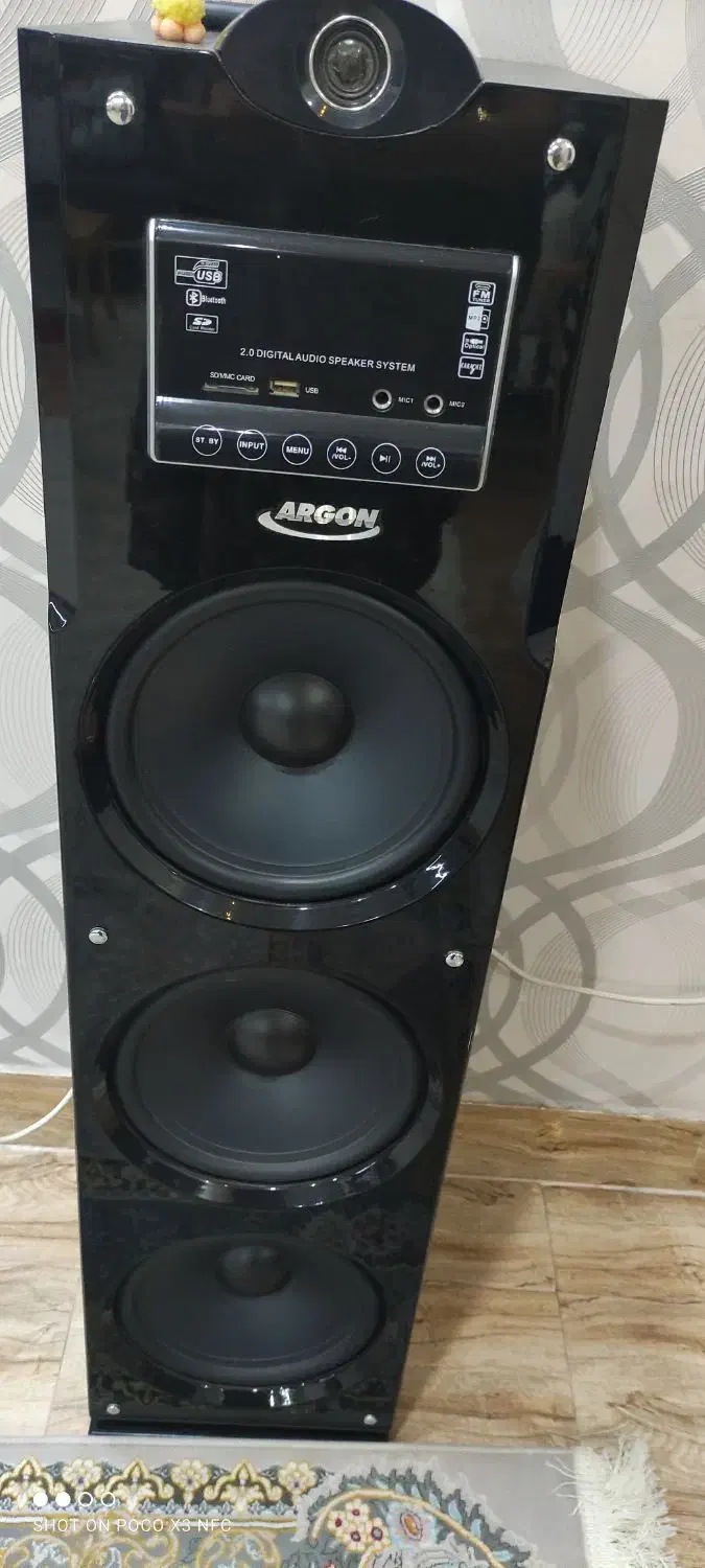 دو عدد اسپیکر خانگی بزرگ،بلوتوث وصل میشه ،فلش خور|سیستم صوتی خانگی|قزوین, |دیوار