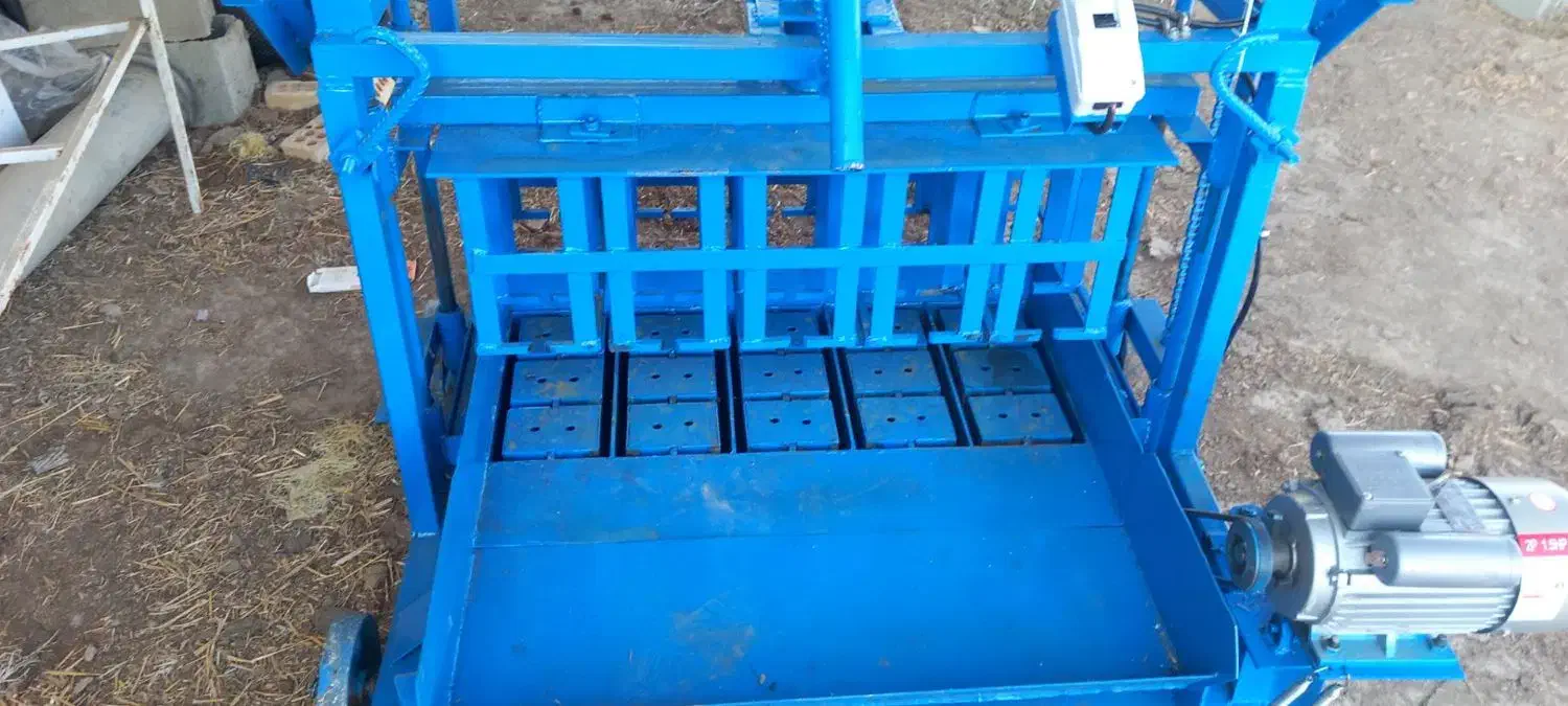 بلوک زنی ۵تایی|ماشین‌آلات صنعتی|گنبد کاووس, |دیوار