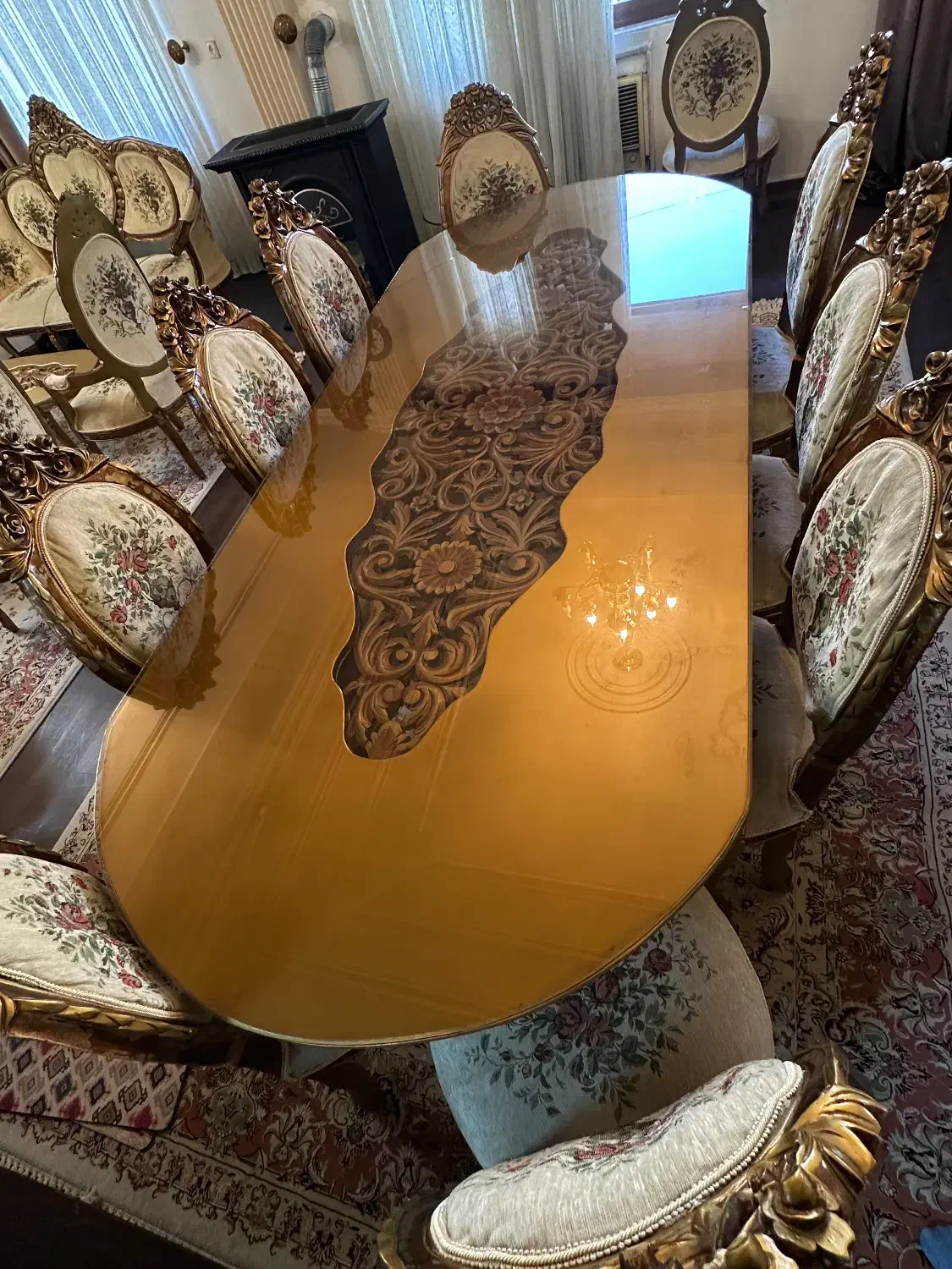 مبلمان و غذاخوری استیل|مبلمان خانگی و میز عسلی|قائمشهر, |دیوار