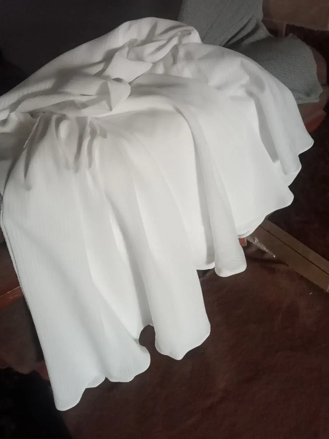 دوخت چادر عروس با پارچه|لباس|اهواز, لشکرآباد|دیوار